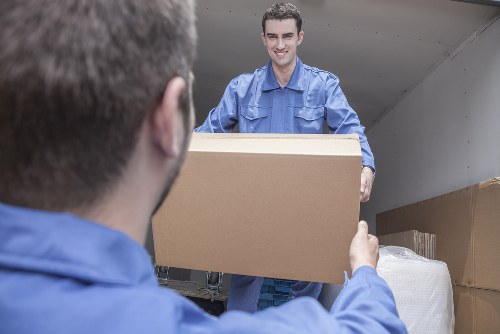 Office removal setup for a business move in Chiswick