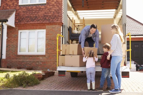 Local removals team navigating Chiswick parking and access challenges
