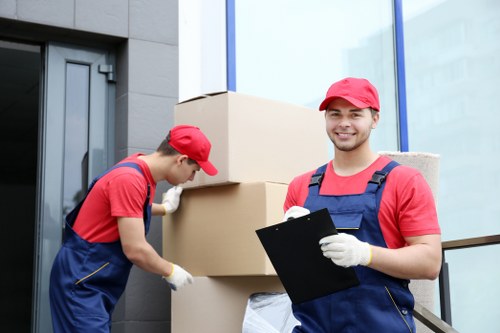 Movers planning a local house move in Chiswick