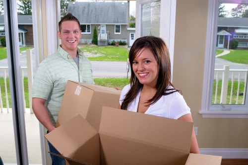 Office moving team planning a relocation in Chiswick