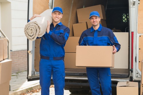 Removal truck hire service for a residential move in Chiswick