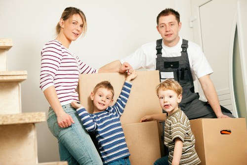 Chiswick street scene showing local access considerations for removals