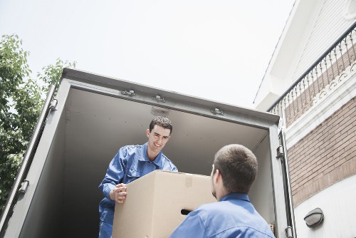 Packing and transporting office furniture in Chiswick