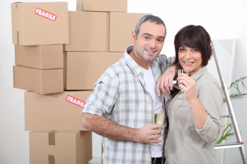 Professional packing and furniture protection for a move