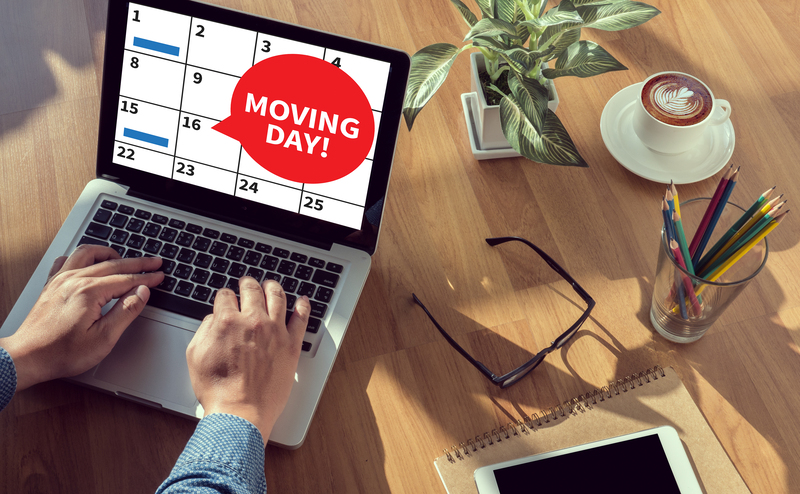 Risk assessment planning for a safe moving operation